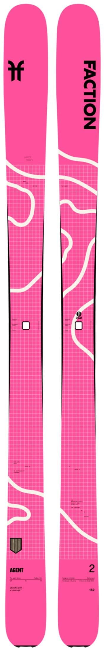 Faction  - Agent 2 Pink - 155 - Ski de randonnée