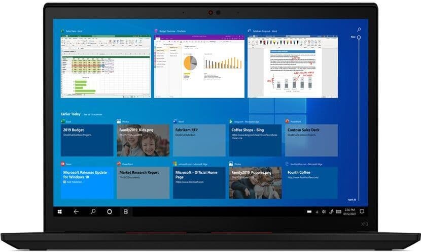 Lenovo ThinkPad X13 G2   i3-1115G4   13.3"   8 GB   4 TB SSD   Bakgrundsbelyst tangentbord   Win 11 Pro   BE