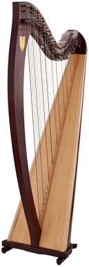 Lyon & Healy Ogden Lever Harp 34 Str. MA Mahagoni