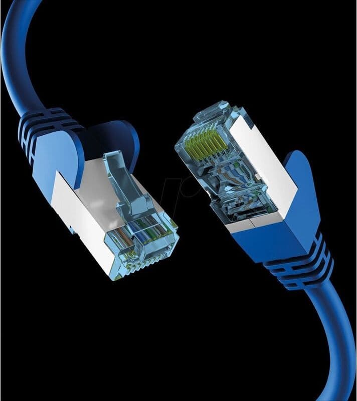 EFB U/UTP Cat.7 (10Gbps) Καλώδιο Δικτύου Ethernet 10m Μπλε EC020200213