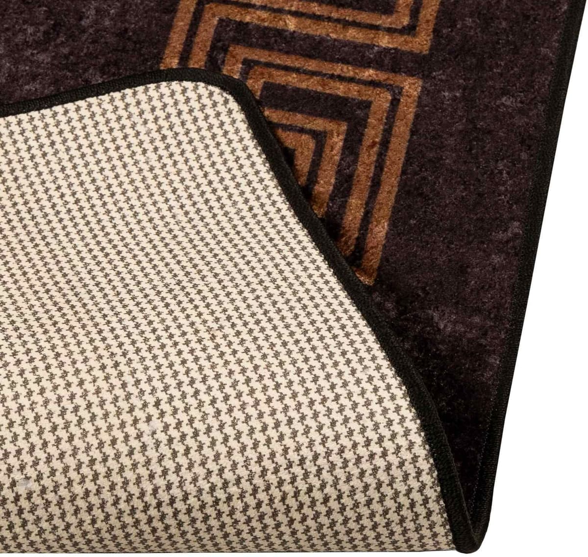 vidaXL Coureur de Tapis MARSA Noir 100 x 400 cm Polyester et PVC