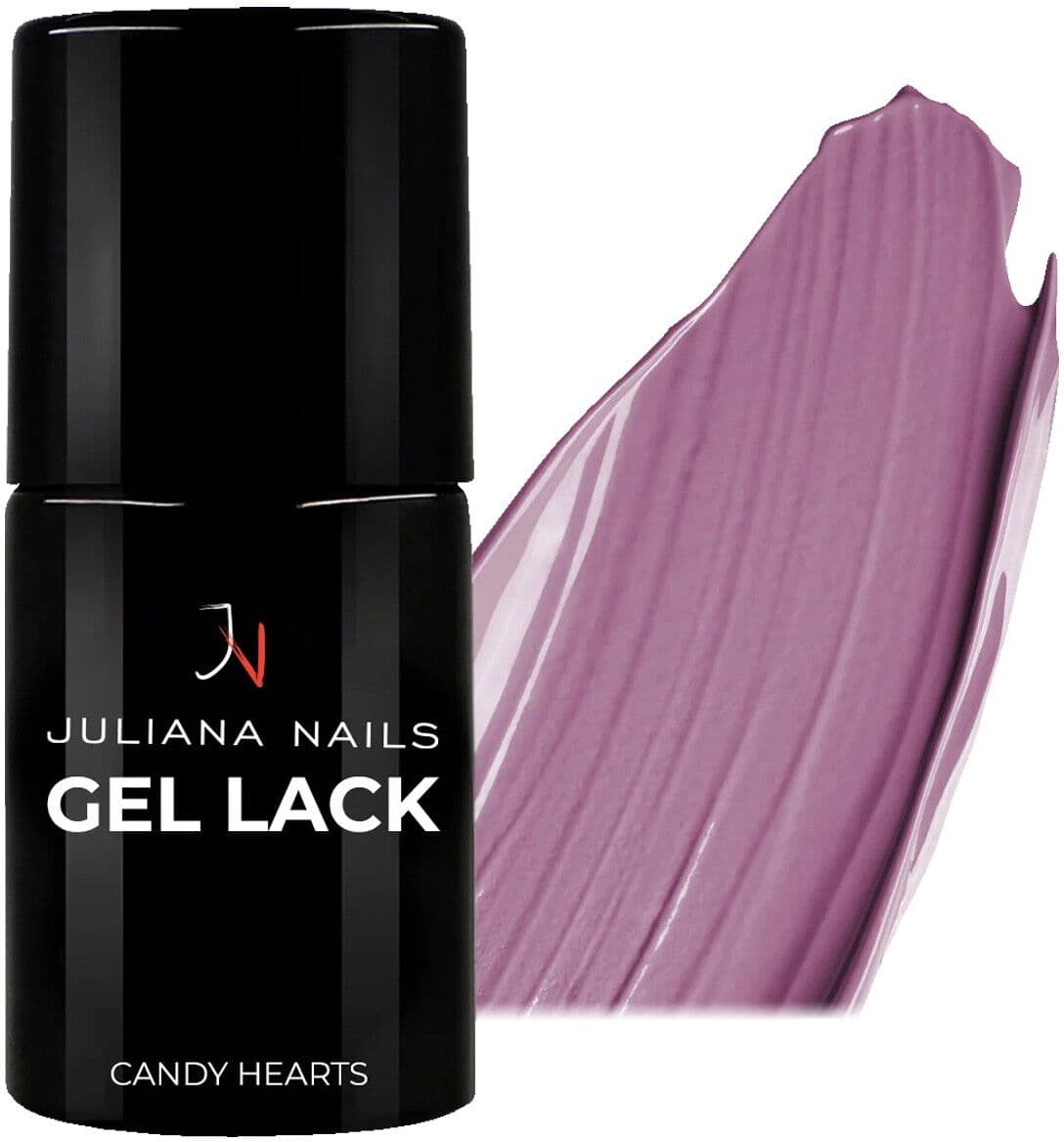 6ml Juliana Nails Gel Lack Candy Hearts