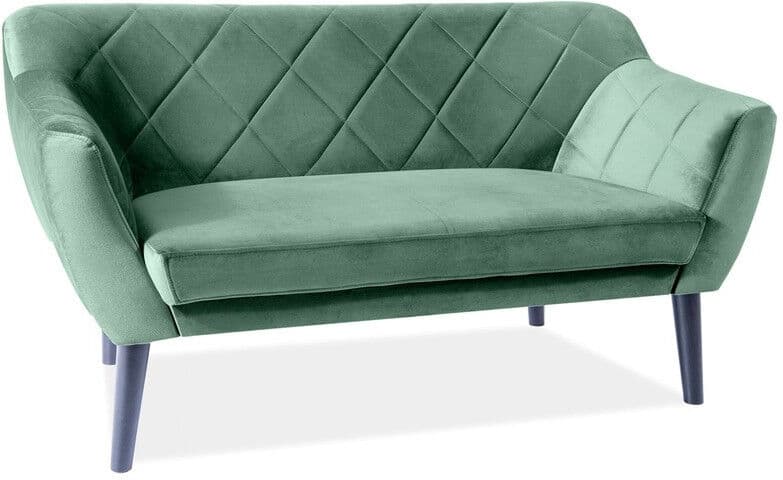 Signal Canapea Karo 2 velvet verde Blu78/wenge