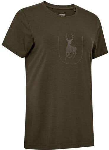 Deerhunter Lady Bamboo T-Shirt, Deep Green