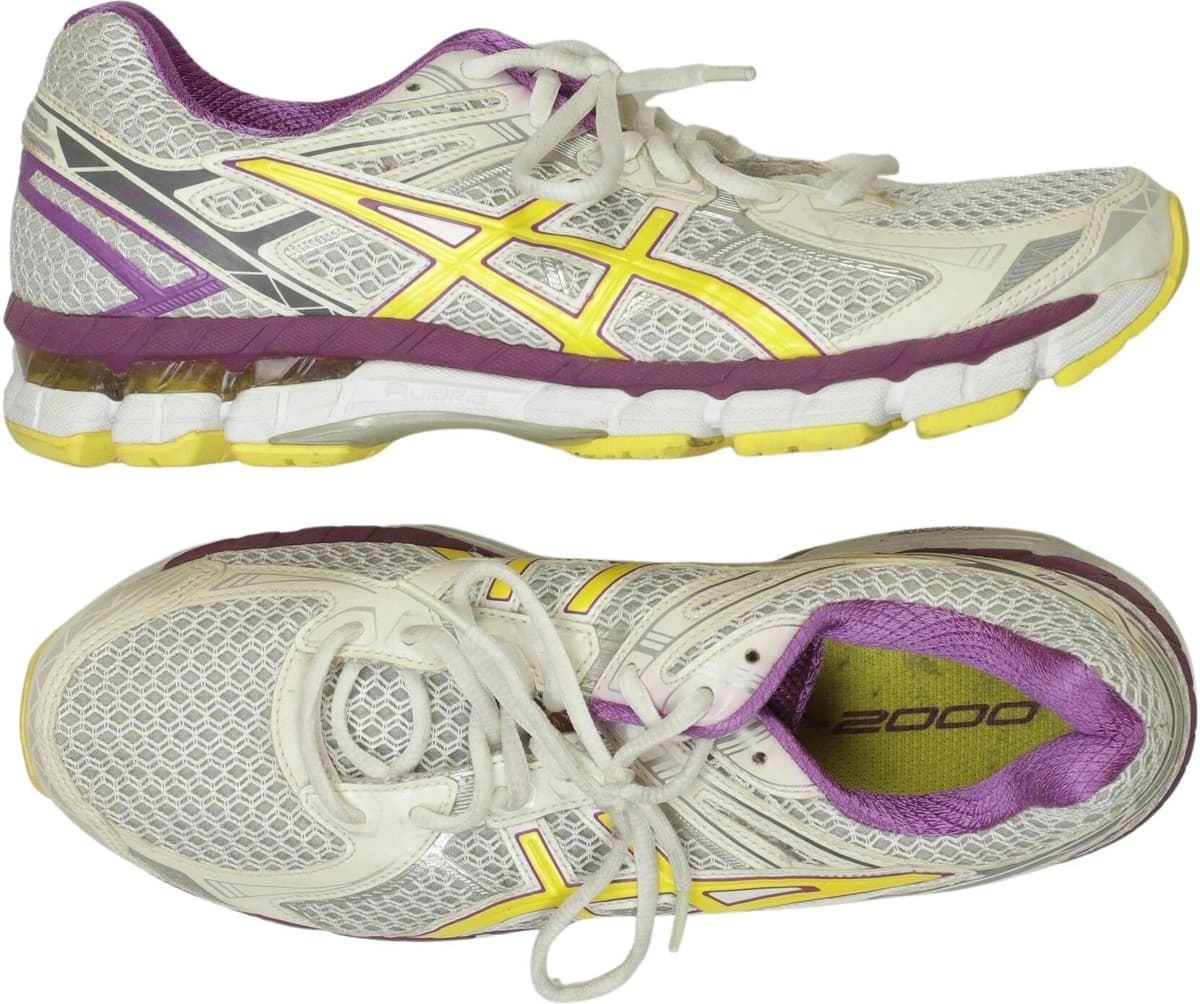 Asics Damen Sneaker, Mehrfarbig, Gr. EU 40.5, Kunstleder - Second Hand