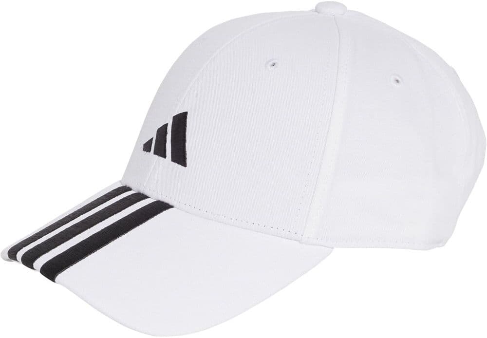 Adidas baseball 3 stripes visera lona Blanco (OSFW)