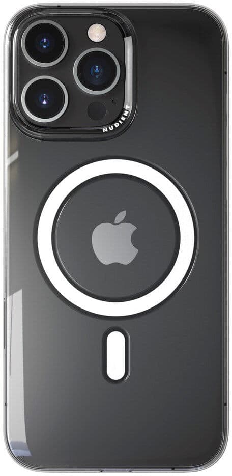 Nudient Thin Case iPhone 16 Pro Max Deksel - MagSafe Kompatibel  - Transparent