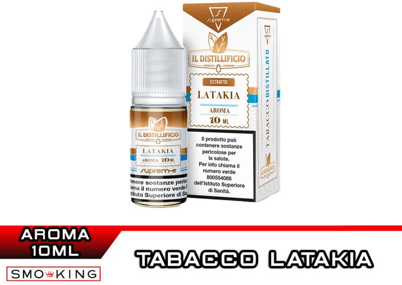 Suprem-E LATAKIA IL DISTILLIFICIO Aroma 10 ml  Tabacco Latakia Cipriota