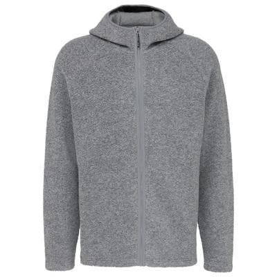Stoic - MerinoPile RissnaSoftSt. Zip Hoody - Merinohoodie Gr 4XL grau