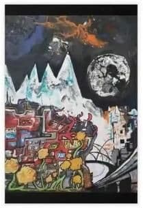 Uplift Picks Radiohead The Bends Poster Album Cover Wall Art Canvas For Rock Music Decor 05 40x50 Cm no Frame