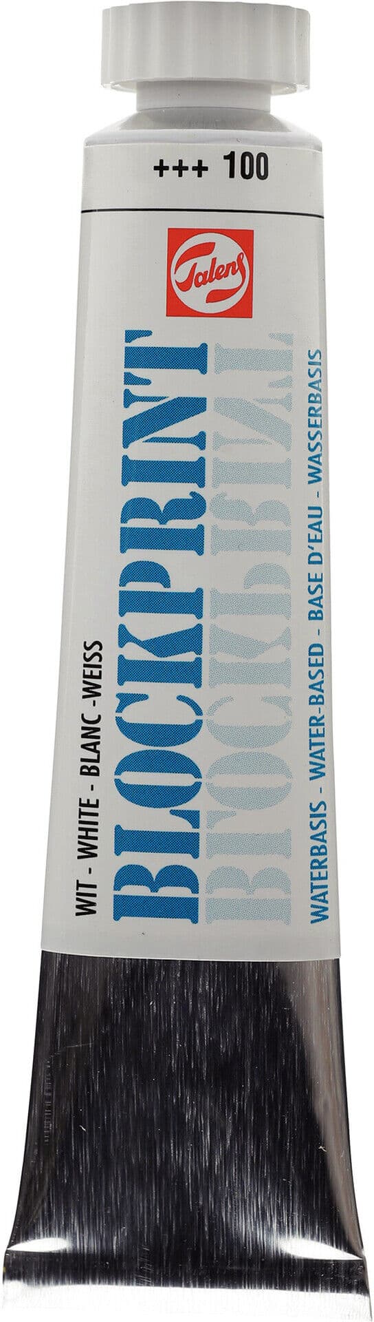 Talens Blockprint - 20 ml - Wit 100   8712079013691   Verf