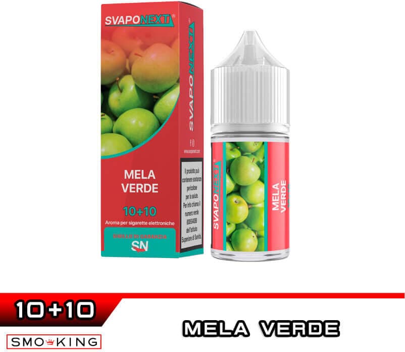 Svaponext Mela Verde Mini Shot 10+10 ml  Mela Verde