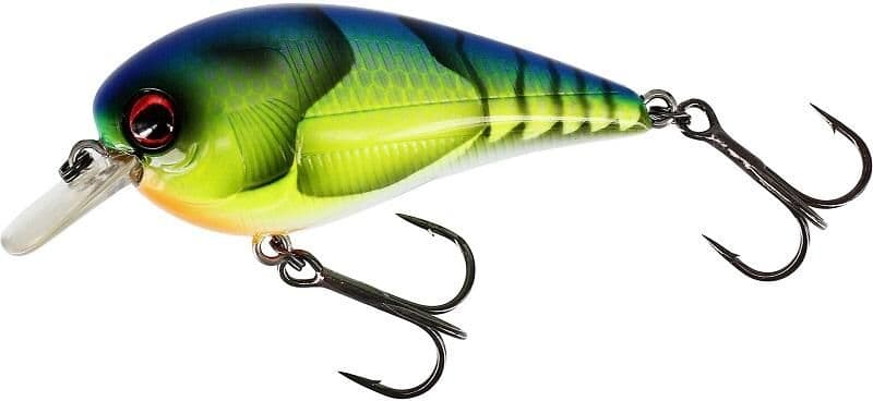Westin BassBite 2.5 Squarebill 7cm 16g Floating Chartreuse Blue Craw