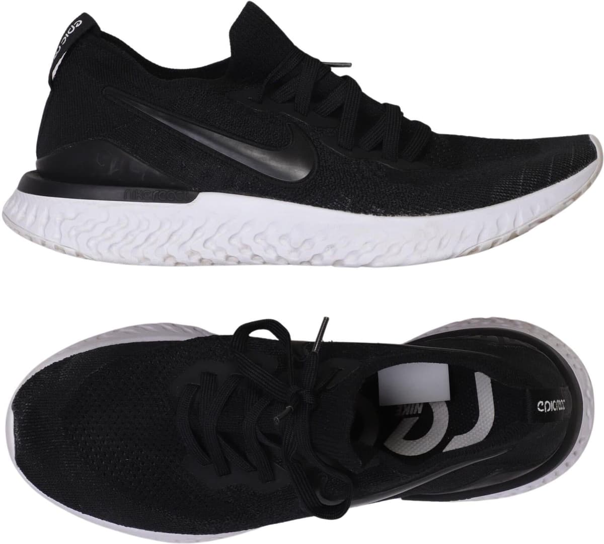 Nike Running Damen Sneaker, Schwarz, Gr. EU 42.5, kein / Etikett - Second Hand