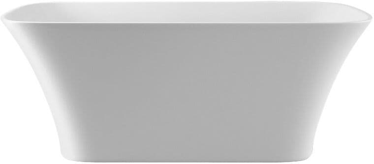 Besco Assos S-Line 160x70cm wanna wolnostojąca + syfon klik-klak chrom czyszczony od góry #WMD-160-ASC