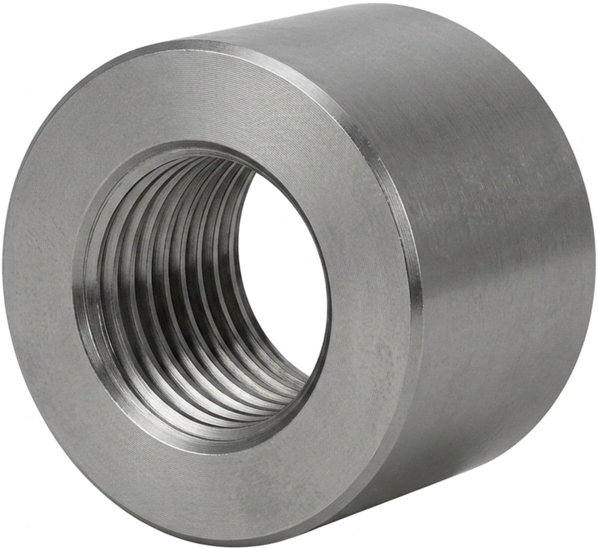 Rundmutter Stahl mit Trapezgewinde TR 40 x 7 x D75 x L60 S ; Industrial Quality Supplies (880890040400700)