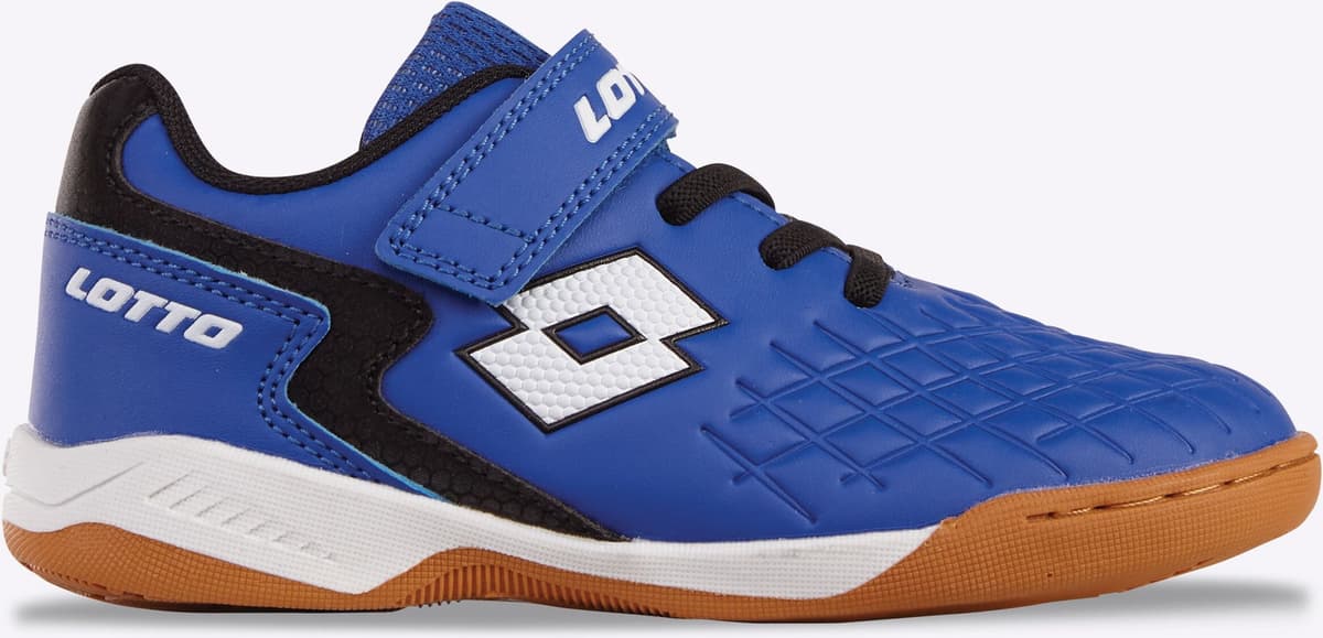Hallenschuh LOTTO, Mädchen, Gr. 31, Mesh, schwarz (blau, schwarz), Synthetik, Schuhe Hallenschuh, Indoor Sportschuhe