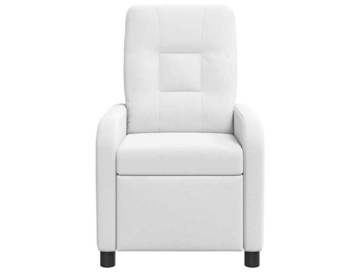 Meuble - Fauteuil - Blanc - Fauteuil inclinable Blanc Tissu_42134