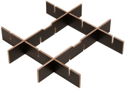 Thon Dividing Wall Set 60H1 2/2 Braun