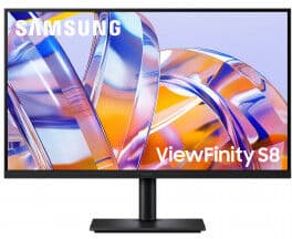 Samsung 32" Viewfinity S8 (S80uh) 4k Uhd Ips-Skärm, Usb-C