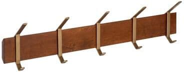 Kate and Laurel Rossmore Modern 5 Hook Shelf - 5 Hooks