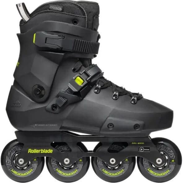 Freeskates Rollerblade Twister XT (Black/Lime - 47-47.5)