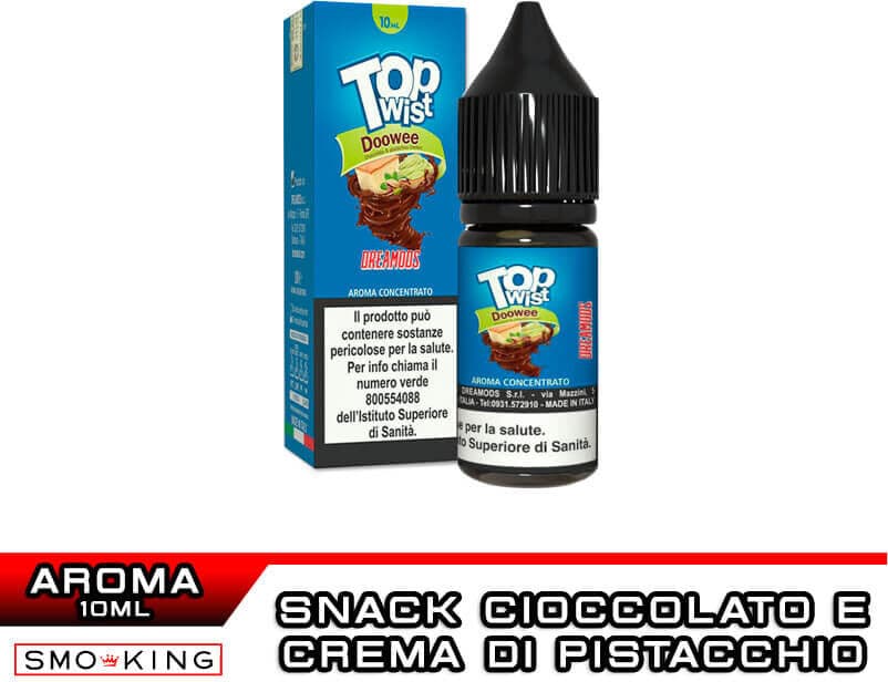Dreamods DOOWEE Top Twist Aroma 10 ml  Barretta al cioccolato Crema di Pistacchio