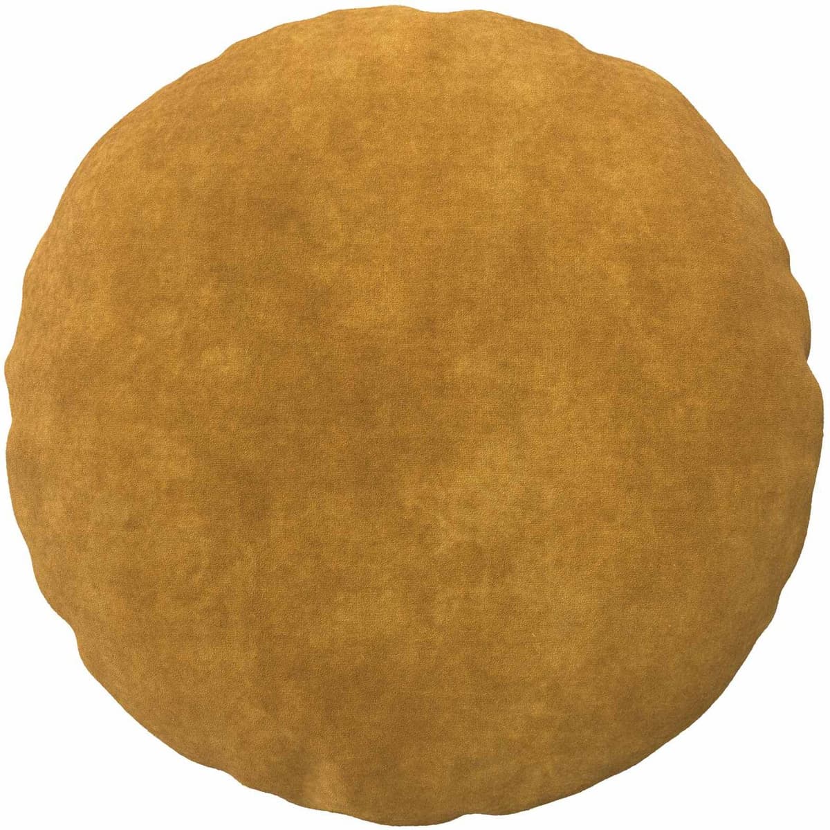 vidaXL Housse de coussin 2 pcs HEERLEN Jaune Ø 40 cm