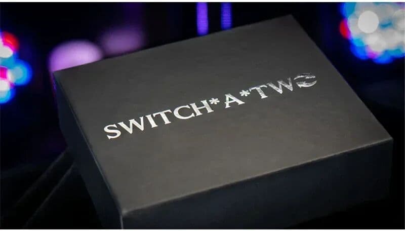 Magic.Factory Switch-A-Two By Mark Mason Card Magic Tricks Close up Mentalism Magia Magie Magicians Prop Illusion Accessory Gimmick Tutorial