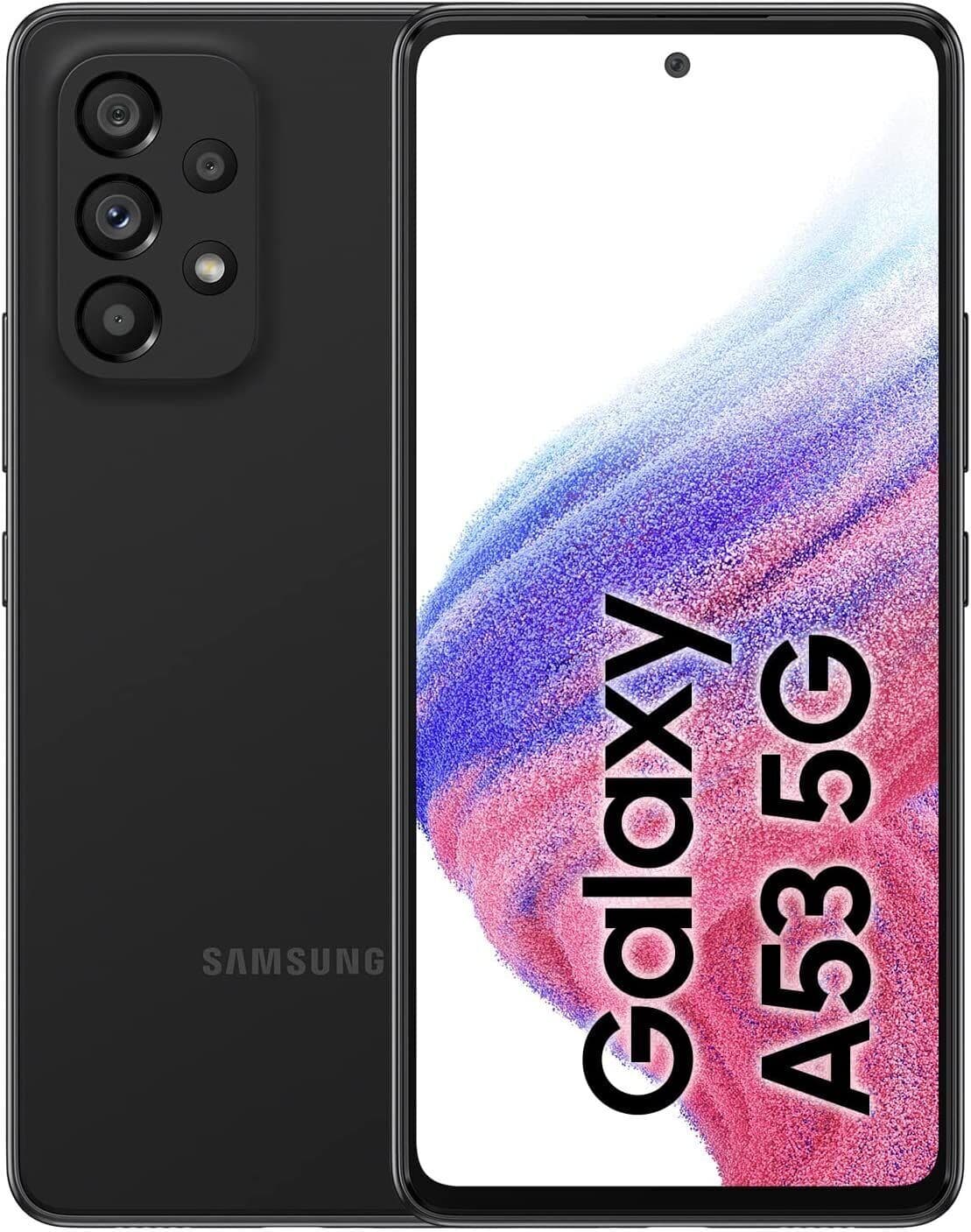 Samsung Galaxy A53 5G   6 GB   256 GB   Dual-SIM   Awesome Black - Refurbished
