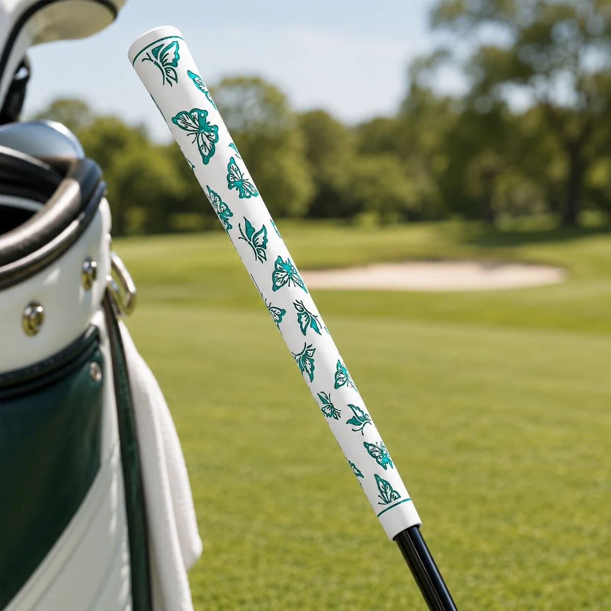 NONE Universal Standard Golf Rubber Grips Anti-slip Wear-resistant Shock Absorbing Golf Club Handles For Woods Irons Putters