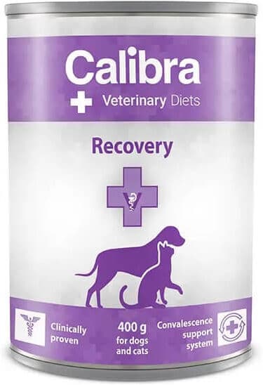 Calibra Veterinary Diets Recovery Lata para Perros y Gatos 400 gr