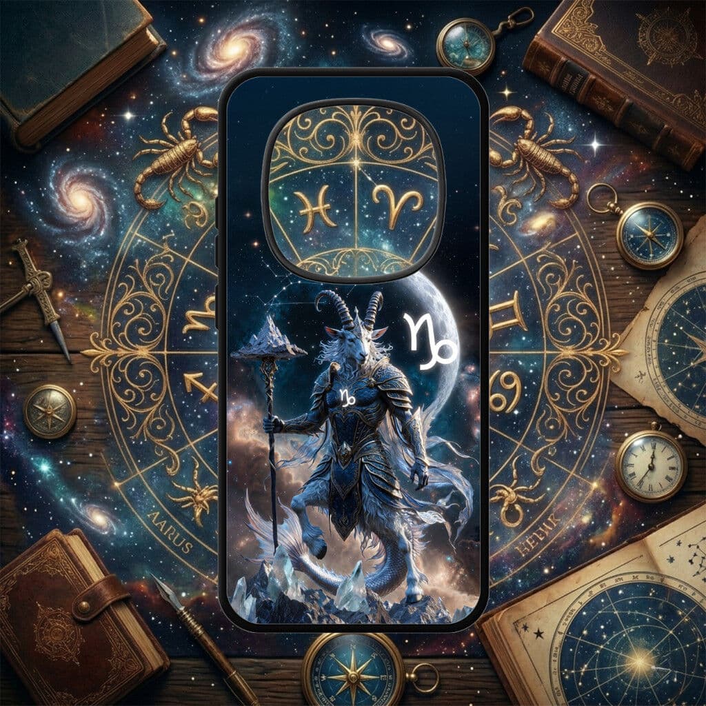 Szupitokok Horoskop - Koziorożec - etui na Xiaomi