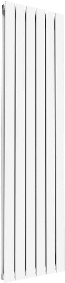 Belfry Heating Chasity Vertical Vertical/Horizontal Flat Panel Radiators Designer Radiator White 180cm H x 45.2cm W x 4.9cm D