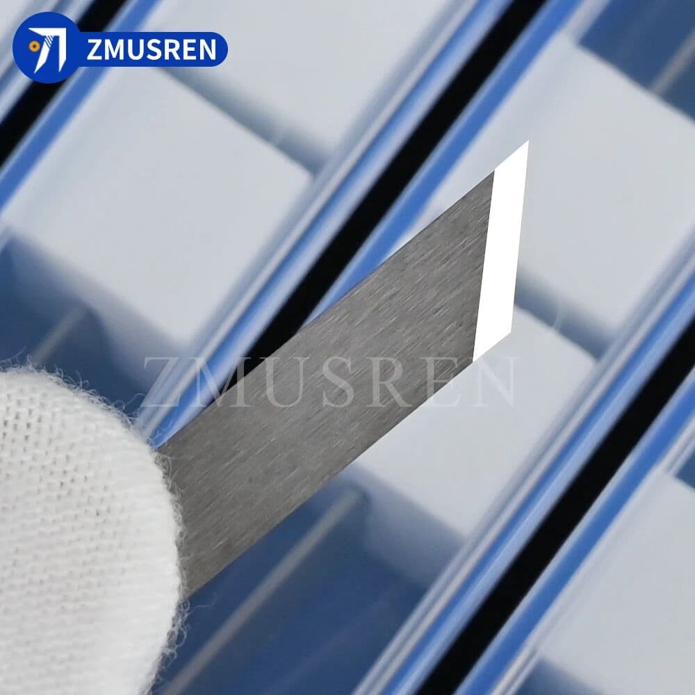 ZMUSREN 10PCS SINAJET N17-05 Oscillating Knife Router Blade Sinajet Vibration Machine Blades Drag Cutter Tungsten Carbide Cutting Tools