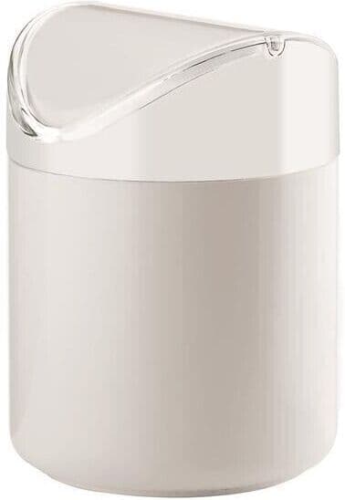 Guzzini Pattumiera da Tavolo 1 l Bianco Bon Ton