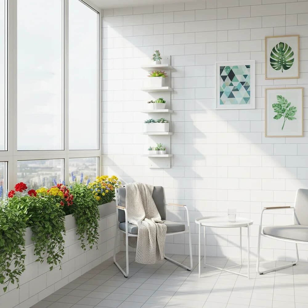 NONE White 5 Tier Vertical Wall Mounted Floating Shelf DIY Assembled Wall Storage Shelving Unit Column Display Rack For Books Plants Decor Home Living Room Bedroom