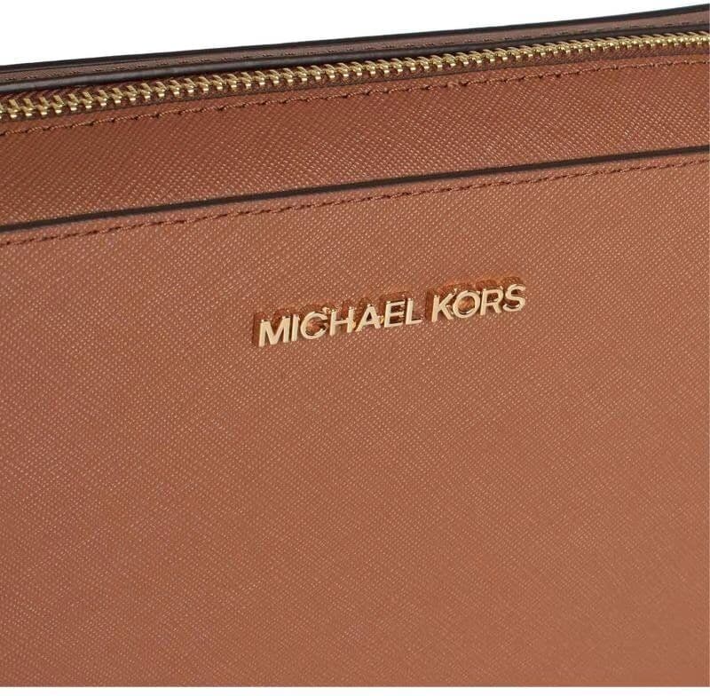 Bolso Bandolera Michael Kors Jet Set 35t8gttc9l En Piel Marrón Talla Única Mujer