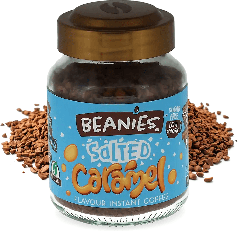 Beanies Saltad karamell - 50 g snabbkaffe