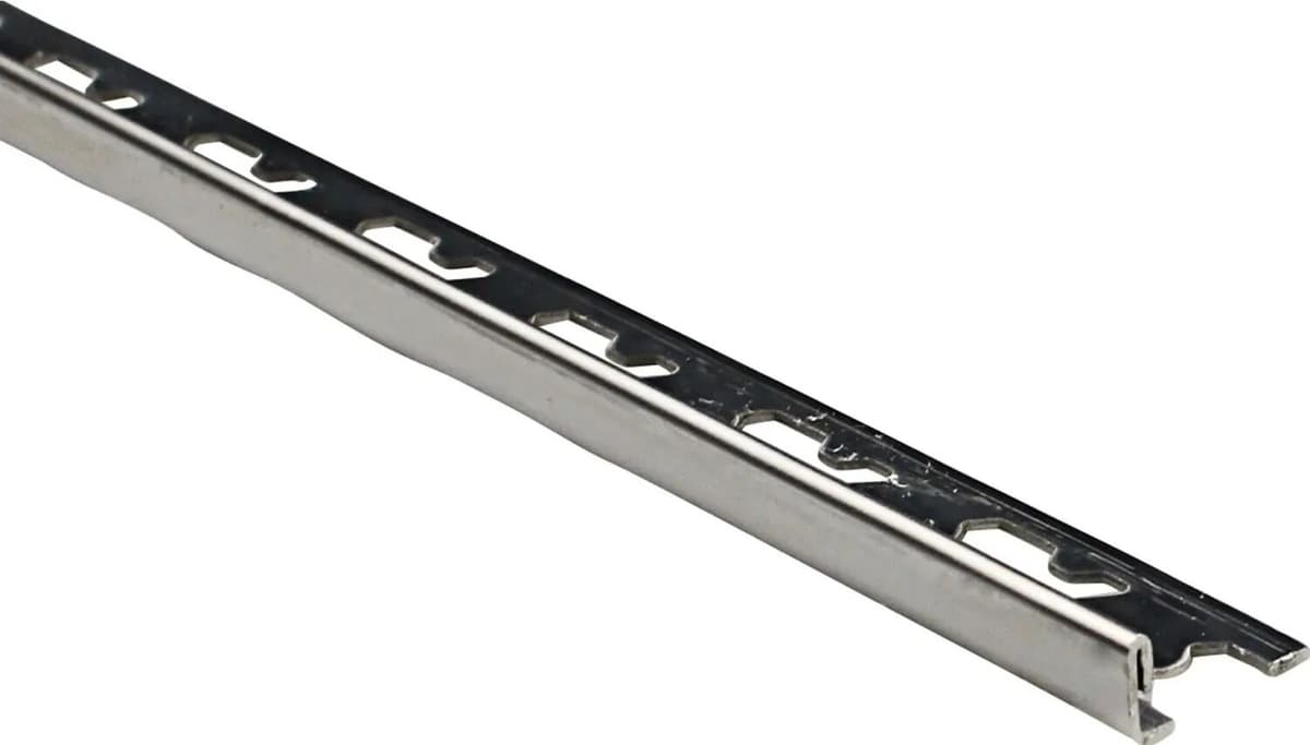 Profilo angolare in acciaio inossidabile lucidato 10 mm x 2,5 m