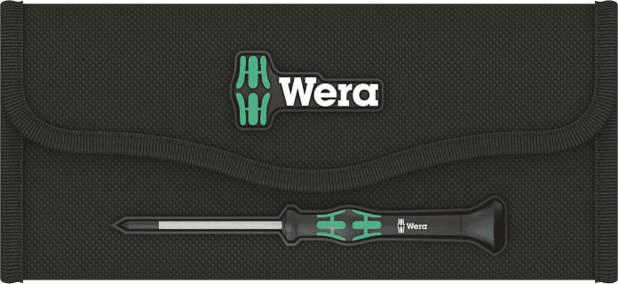Wera 9454 -  Falttasche Kraftform Micro-Set 12 - Verktøylomme