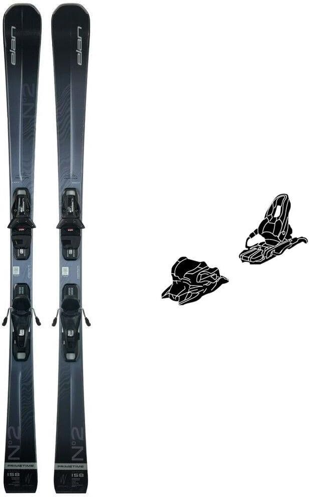Elan  - Pack Ski Primetime N°2 W Black Shiftx - 165 + El 9.0 Gw Shift Black B78 - Ski