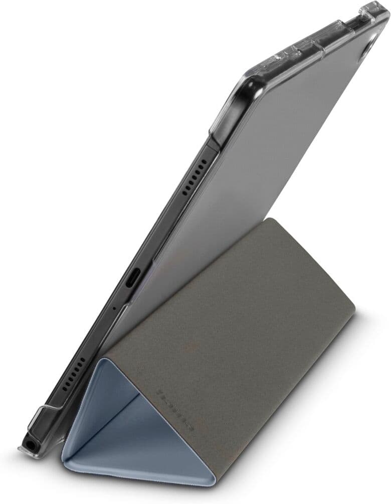 Hama Tablet-Hülle "Tablet-Hülle für Galaxy Tab A11+/A9+ 11“, transparente Rückseite", schwarz, Samsung Galaxy Tab A11+ Tablet, Hüllen, Standfunktion, Magnetverschluss, leicht und robust, Tablet-Hülle