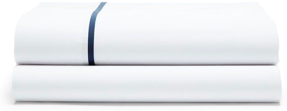 Ralph Lauren Home Sábana encimera algodón percal Westbank .  (Cama 180 cm) Navy