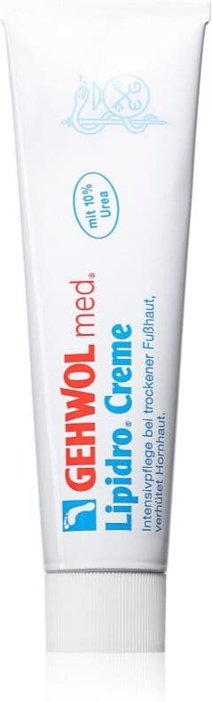 Gehwol Lipidro Cream crème pieds pour peaux sèches et sensibles 125 ml