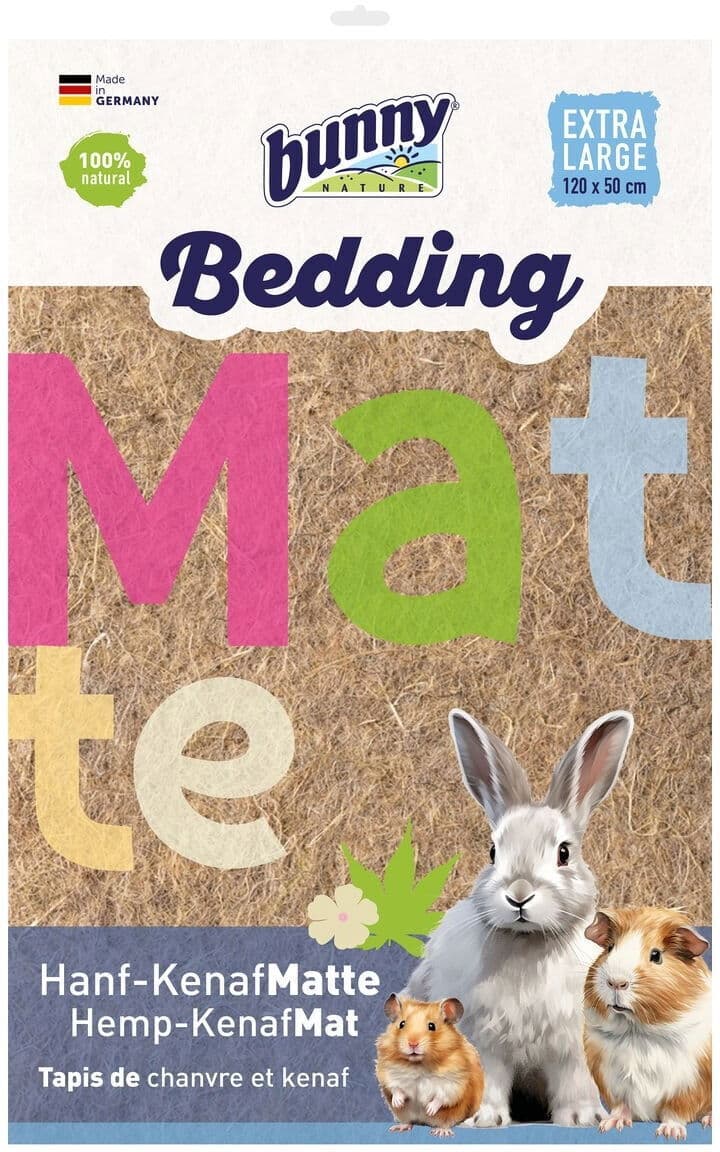 Bunny Nature Hampa-Matta Till Smådjur 120 x 50 cm