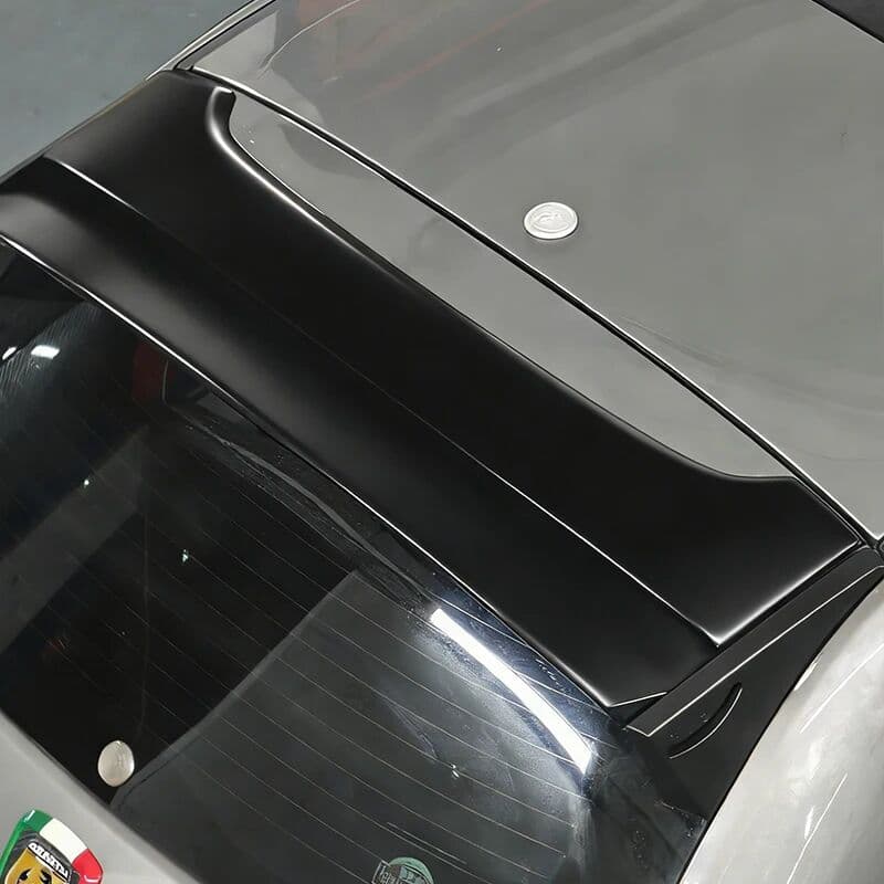 NONE Brand  Plastic Material Manual Adjustment Tail Spoiler Replacement Type Racing Style For Abarth Accessories 595 695
