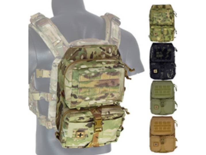 Tactische vest-bordtas voor plaatdrager Quick Release Molle afneembaar zakje voor algemeen gebruik Airsoft Huting-accessoire
