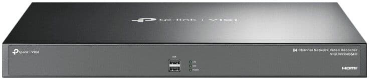 TP-Link VIGI NVR4064H Videoregistratore di rete (NVR) Nero