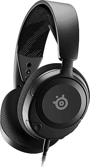 Auriculares gaming - SteelSeries Arctis Nova 1, Circumaurales, Controladores HI-FI, Cancelación de ruido, Negro